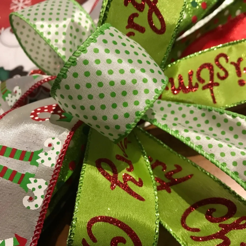 Handmade Bow Premade Prewired Ready For Your DIY Wreath Project Final Sale